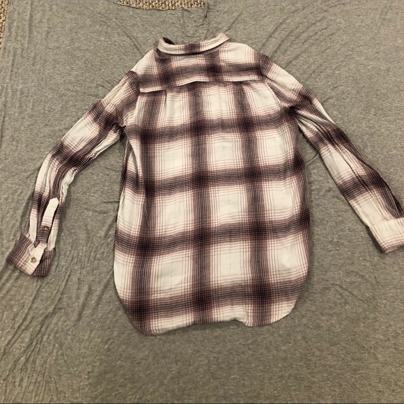 long sleeve flannel shirt - Picture 2 of 4